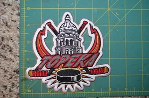 Topeka Scarecrows 5" CHL Throwback Minor League Hockey Trikot Jacke Patch Wappen - Bild 1 von 1