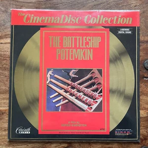 THE BATTLESHIP POTEMKIN - SERGEI EISENSTEIN  MINT LASERDISC / 74 MINS /B&W MUSIC - Imagen 1 de 5
