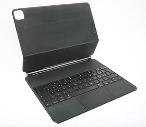 Apple Magic Keyboard A1998 for iPad Pro 12.9" 3rd 4th Gen QWERTZ German - Black - Picture 1 of 6
