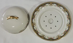 3 Piece Jean Boyer JB Limoges France Covered Butter Dish Cheese Server - Picture 1 of 6