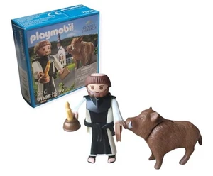 PLAYMOBIL 71398 | Kloster Eberbach Mönch Wildschwein Limitierte Sonderfigur NEU - Bild 1 von 10