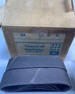 Cinturones de tela de corte eléctrico 3M Three-M-Ite de colección 50x grano 2x20 50Q - Imagen 1 de 5