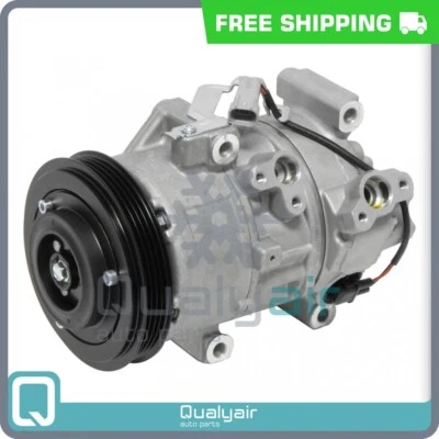 AC Compressor 5SE11C fits Toyota Yaris, Yaris R QR - Image 1 of 4