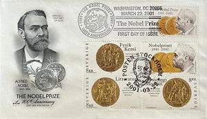 Artcraft 3504 Alfred Nobel Peace Prize with Sweden 3504 - Picture 1 of 1