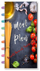 Meal Plan Cover Set for use with Half Sheet Notebook Happy Planner-