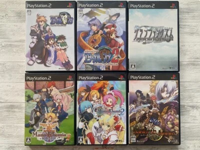 SONY PS2 Eternal Mana 1 2 & Grand Fantasm & Mana Khemia 1 2 & Rebirth Moon set - Image 1 of 4
