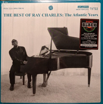 Ray Charles The Best Of Ray Charles: The Atlantic Years 2xLP, Comp, Ltd, RE, Whi - Image 1 of 4