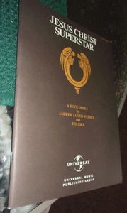 Jesus Christ Superstar Rock Opera Webber Piano Vocal Sheet Music Song Book 1970 - Picture 1 of 5