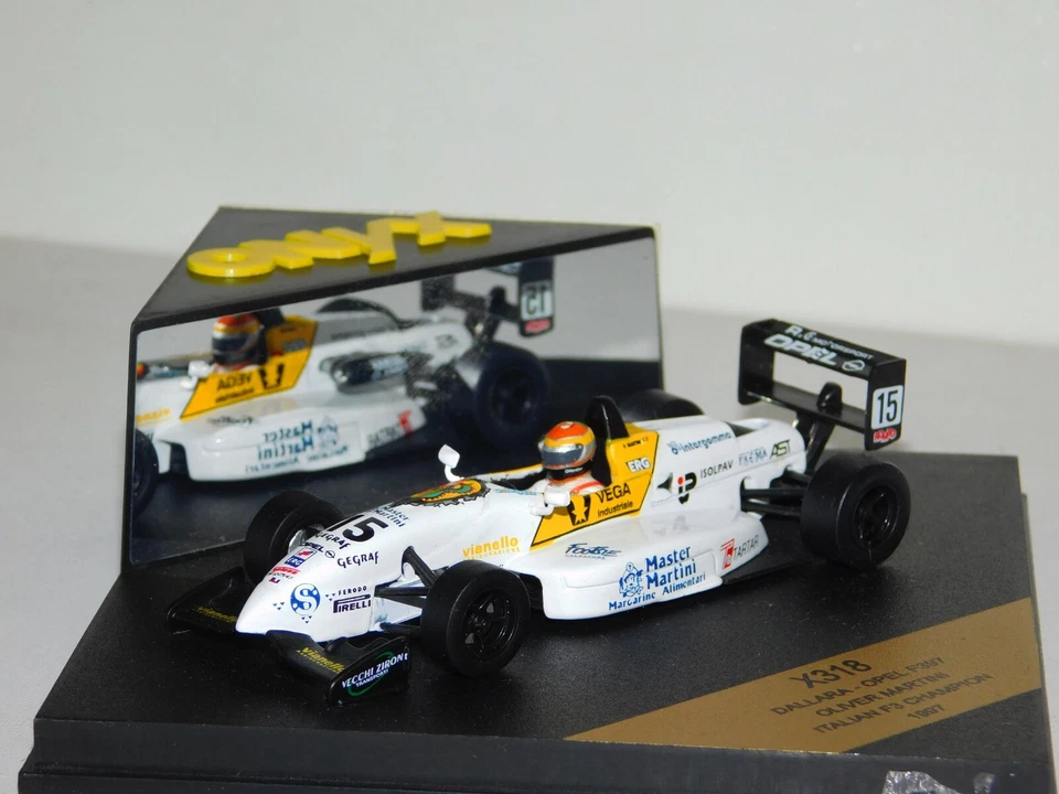 DALLARA F397 #15 OLIVER MARTINI CAMPIONE ITALIANO F3 1997 GP ONICE X318 1/43 - Immagine 1 di 1