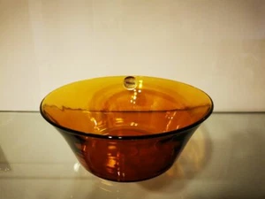 DURALEX AMBAR VINTAGE - FUENTE ENSALADERA 20 cm - NUEVA CON ETIQUETA - Imagen 1 de 2