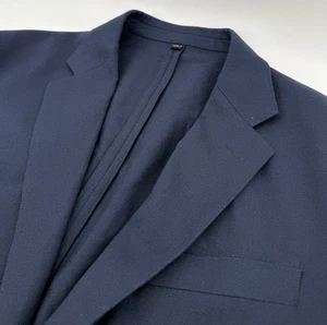 MENS J CREW LUDLOW SLIM NAVY MOON QUALITY BRITISH CLOTH BLAZER SPORT COAT 40S - Picture 1 of 9
