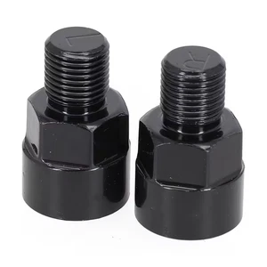 Fahrrad Kurbel / Pedale Adapter 1/2 auf 9/16 schwarz - Bild 1 von 4