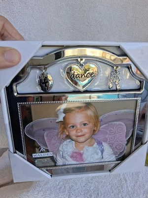 Zapatillas de ballet Malden 4x6 marco de baile marco plateado nuevas en caja Foto 1 de 4