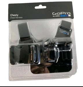 GOPRO Chesty Chest Mount Body Harness Black YouTube Angle Mount (GCHM30-001) - Picture 1 of 2