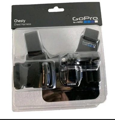 GOPRO Chesty Chest Mount Body Harness Black YouTube Angle Mount (GCHM30-001) - Image 1 of 2