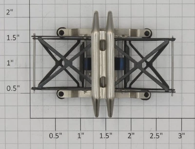 K-Line 8551-EP5 O Gauge Pantograph with Blue Metal Spring and Insulators - Image 1 of 3