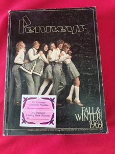 Vtg 1969 JC Penney Catalog Fall Winter Fashion Home Decor Advertising Fun Gift - Picture 1 of 11