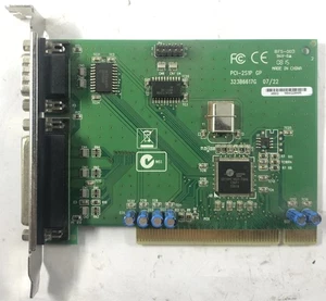HP Compaq dx2450 Microtower PCI-2S1P Serial Parallel Adapter- 321722-001 - Picture 1 of 2