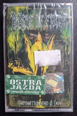Cradle Of Filth – Damnation And A Day 2003 MC Tape Cassette Factory sealed! NEW - Image 1 of 2