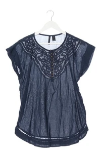 MANGO Blusa de manga corta Mujeres Blusa Talla EU 40 azul look casual - Imagen 1 de 5