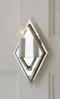 Visual Comfort Jenna 5-1/2 英寸宽壁灯 - ADA 兼容型号:SR 2006PN — 第 1/4 张图片