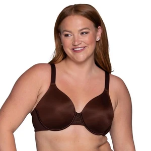Vanity Fair Lingerie® Beauty Back Full-Figure Bra 76380 Cappuccino Size 38D New - Picture 1 of 4