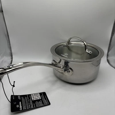 Calphalon 87012 Stainless Steel Saucepan 1.5 Qt with Glass Lid Induction - Image 1 of 4