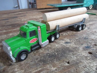 Vintage Tootsie Toy Peterbilt Cab trail log hauler semi - Image 1 of 4
