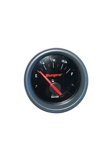 Sunpro Sport ST Fuel Level Gauge CP7009-2” Black Face Gauge~Illuminated Needle - Bild 1 von 4