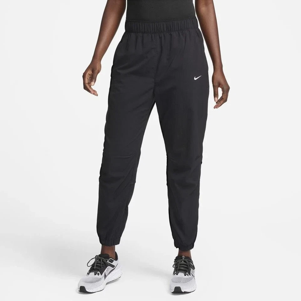 New Nike Dri-FIT Fast Mid-Rise 7/8 Warm-Up Running Trousers Medium FB7730 - Image 1 of 4