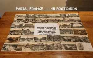 Paris, Frankreich - 45 Ansichtskarten - Bild 1 von 2