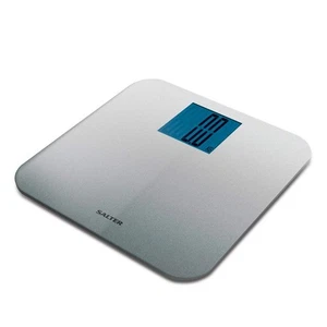 Salter Max Electronic Bathroom Scales - Silver - - Picture 1 of 1