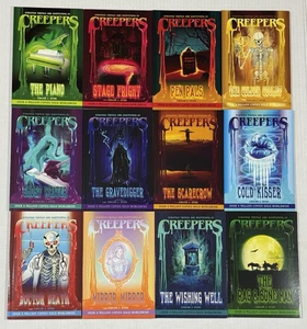 Creepers by Edgar J. Hyde Complete Set Books 1-12 Goosebumps Halloween Horror - Imagen 1 de 24