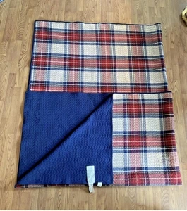 Pendleton Home Collection Quilt Bedspread King 110x96 Plaid Cotton Reversible - Picture 1 of 9