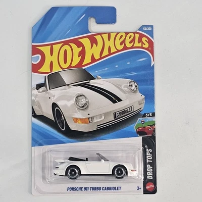 2026 Hot Wheels Mainline Case C Porsche 911 Turbo Cabriolet  Foto 1 de 2