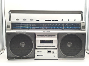 Philips D 8414 Boombox Radiorecorder - Voll funktionsfähig