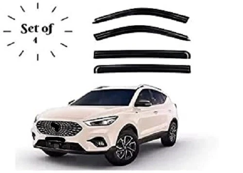 Car Rain Wind Door Visor Non Breakable Deflector for MG Astor Models Set of 4PCS - Imagem 1 de 4