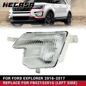HECASA Left Side Halogen Fog Light Driving Lamp For Ford Explorer 2016-2017 - Picture 1 of 12