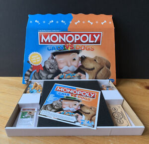 Monopoly Cats vs Dogs Board Game - Sealed Contents - Hasbro