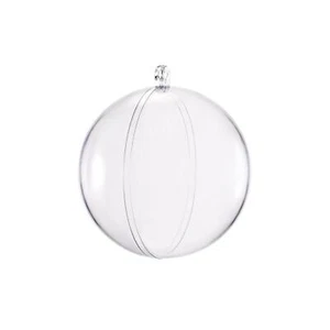 24uds 1 3/16-pulgadas(30mm) Transparente Plástico Adornos Bola - Imagen 1 de 7