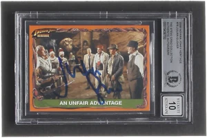 Julian Glover Signed 2008 Indiana Jones Heritage #76 An Unfair Advantage (BGS | - Picture 1 of 2
