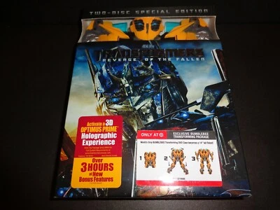 TRANSFORMERS-REVENGE OF THE FALLEN in special BUMBLEBEE transforming package-DVD - Image 1 of 4