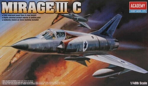 Academy Hobby 12247 MIRAGE III-C FIGHTER 1/48 - Image 1 of 1