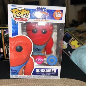 Funko Pop! Space Jam: Gossamer (Flocked) #1186, Pop in the Box Exclusive - Picture 1 of 6