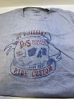 Denim & Supply Ralph Lauren Jersey Cotton T-shirt  Skull Brooklyn Customs