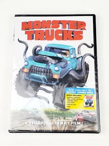 MONSTER TRUCKS Widescreen Version DVD NEW Sealed 2017 Release - Picture 1 of 6