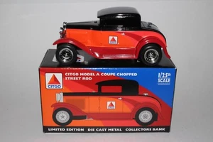 Specast Citgo Model A Ford Chopped Top Coupe Street Rod Bank, Boxed - Picture 1 of 12
