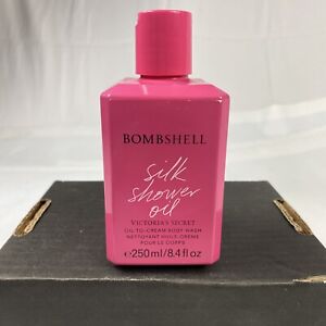 Victoria's Secret Silk Shower Oil -To-Cream Body Wash 8.4 oz BOMBSHELL NEW NWT