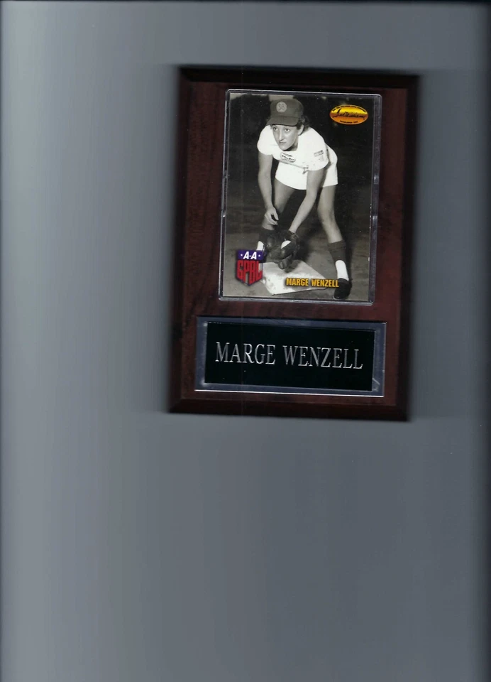 PLACA DE BÉISBOL MARGE WNZELL SOX AZUL AAGPBL Foto 1 de 1