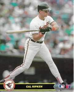 Cal Ripken Jr. Glossy 8 X 10 1990 Action Photo Baltimore Orioles! - Picture 1 of 2